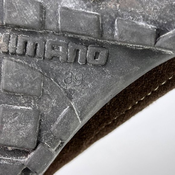 Shimano SPD SH-MT21 Brown Suede Mountain Biking Cycling Shoes Size 39 EU 5.8 US